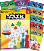 180 Days of Math PK-6: 8-Book Set