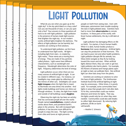 Light Pollution Text Card 6-Pack