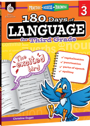 180 Days™: Language for Third Grade