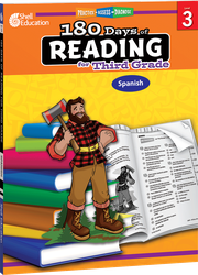 180 Days™: Reading for Third Grade (Spanish)