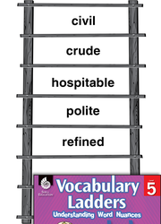 Vocabulary Ladder for Behavior