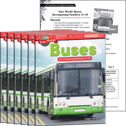 Your World: Buses: Decomposing Numbers 11-19 6-Pack