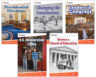 iCivics Grade 5: Leadership & Responsibility 5-Book Set