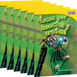 ¡Locos por insectos y arañas! 6-Pack