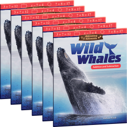 Amazing Animals: Wild Whales: Addition and Subtraction 6-Pack